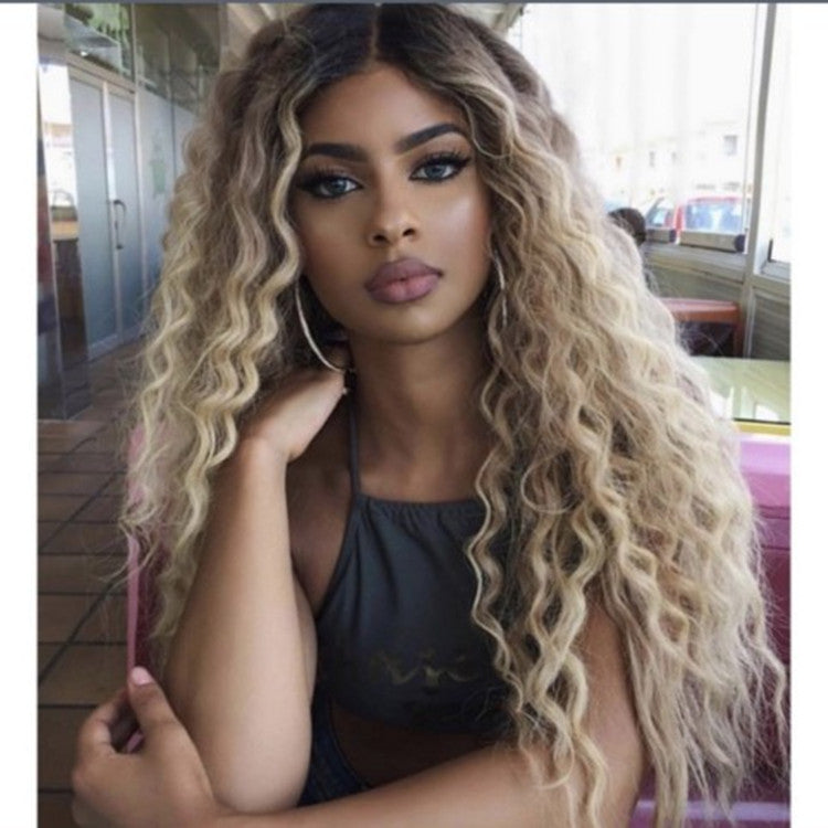 Elegant Long Curly Wig-4