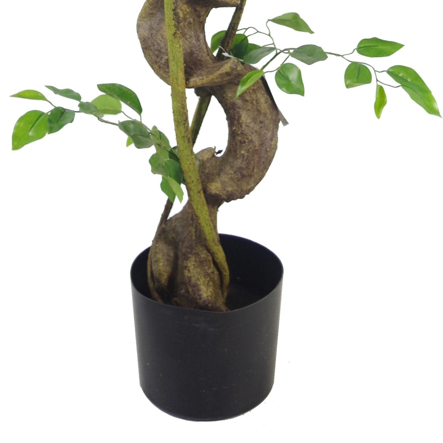 Large Artificial Japanese Fruticosa Ficus Tree Gold 120cm 4ft Realistic Botanik-3